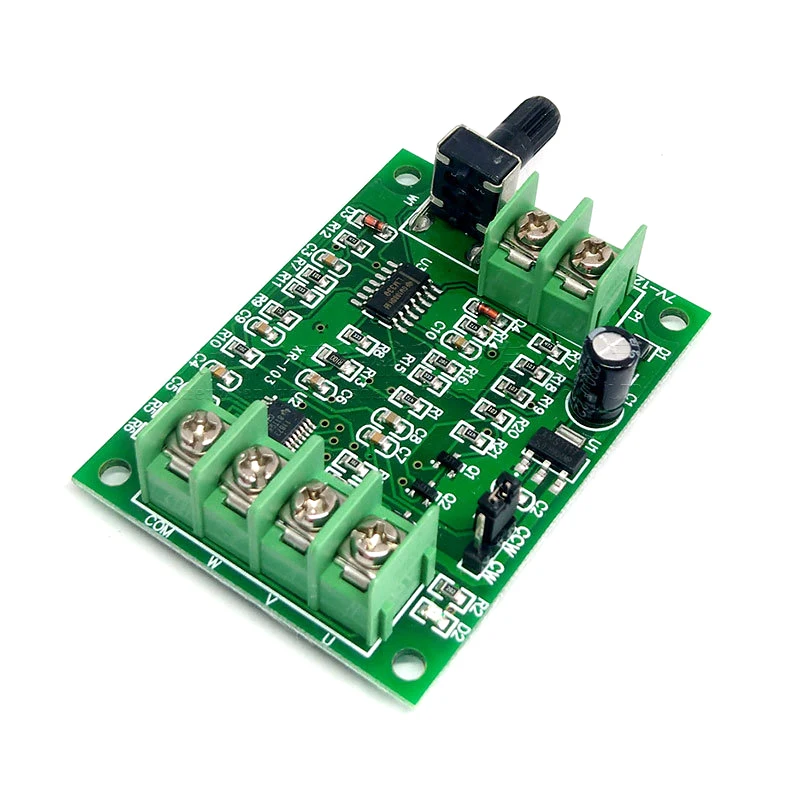 Hard Drive Motor 3/4 Wire 7V-12V Brushless DC Motor Driver Controller Board With Reverse Voltage Over Current Protection