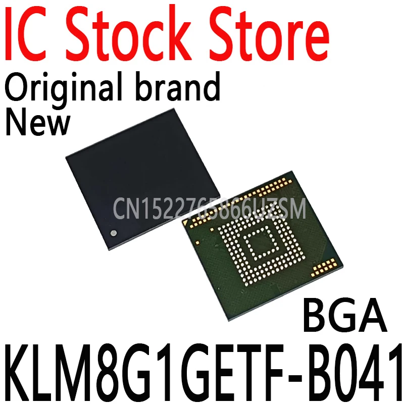 

2 шт. 5 шт. 10 шт. новый и оригинальный чипсет KLM8G1GETF B041 8 ГБ BGA KLM8G1GETF-B041