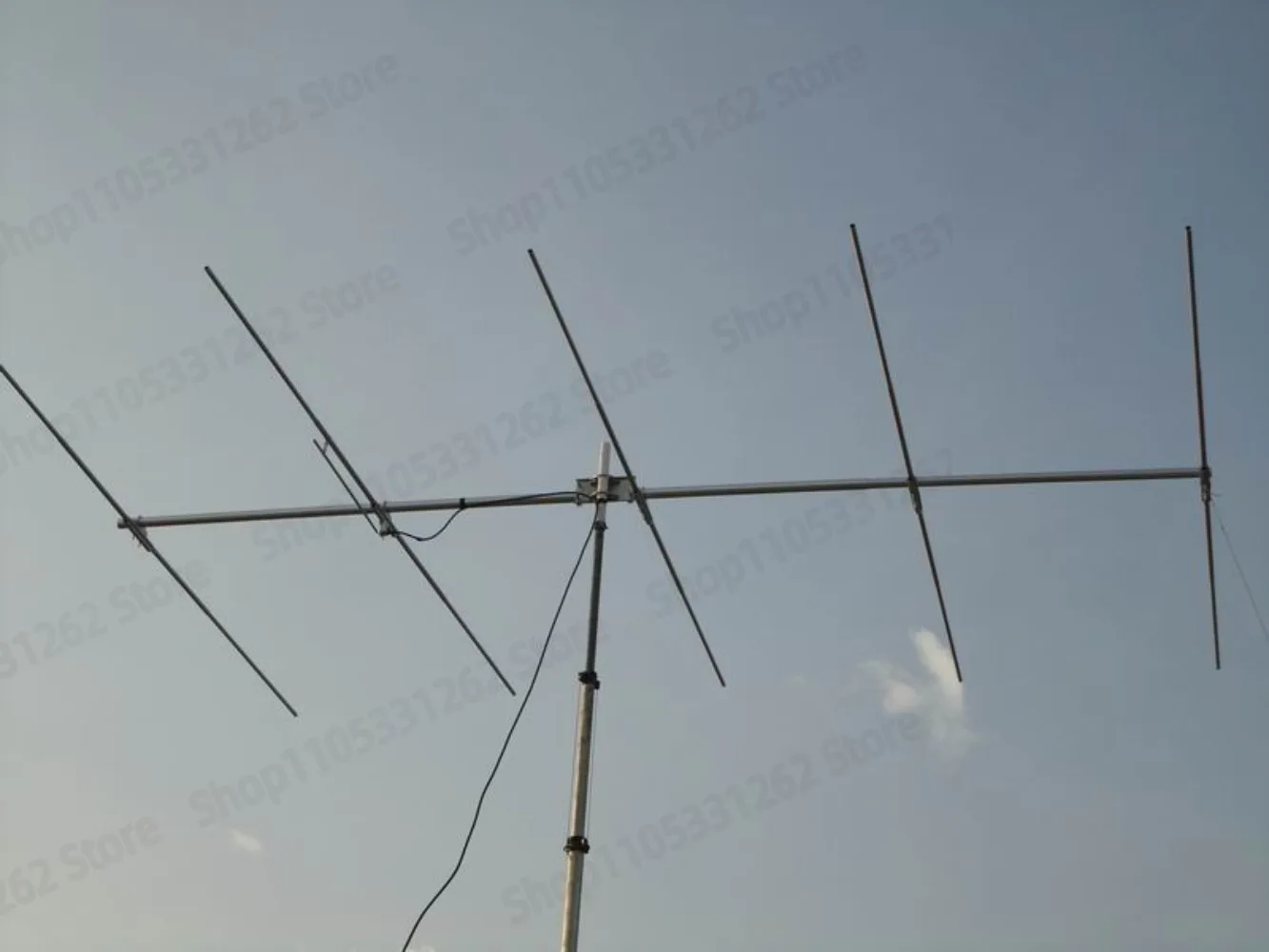 A50-5S 50MHz 5 Element Yagi Antenna 10.5dBd High Gain 3.66m Boom for Ham Radio DX