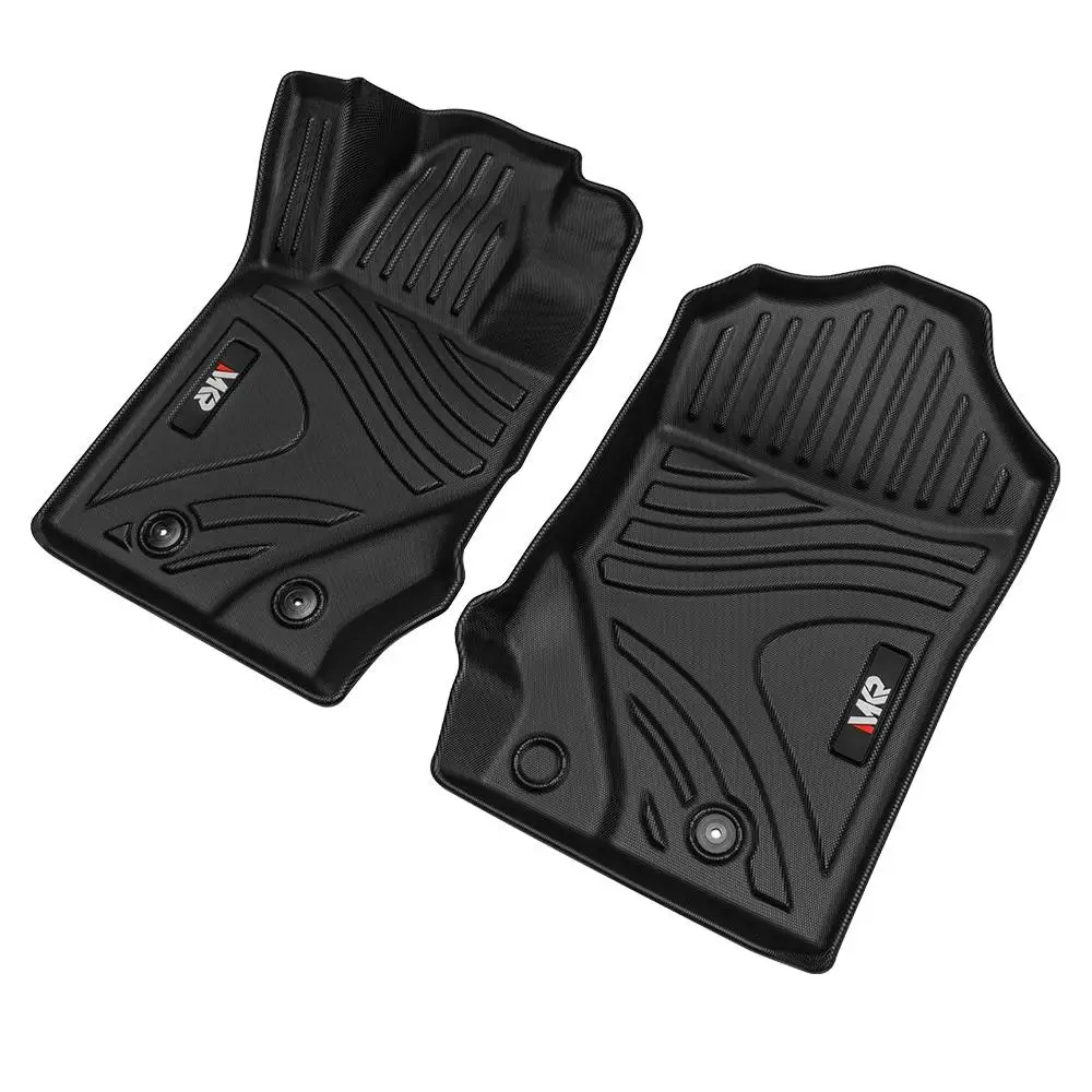 

TPE All Weather Floor Mats For Ford Bronco 2021 2022 2023 3PCS Set Waterproof Full Coverage Front Rear Mats Interior Accessories