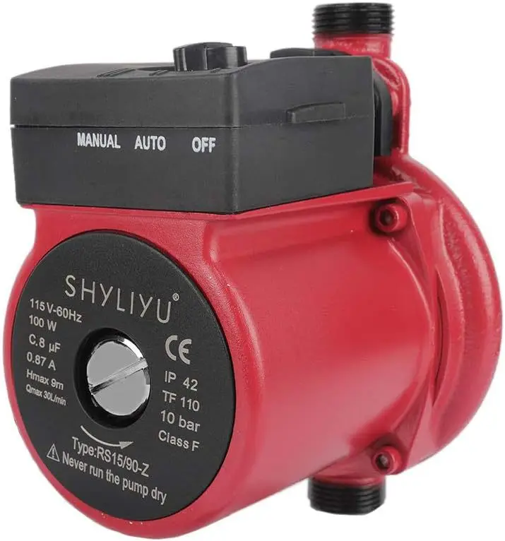 

Home Bathroom Automatic Small Mini Hot Water Booster Circulation Pump High Pressure Home Bathroom Circulator