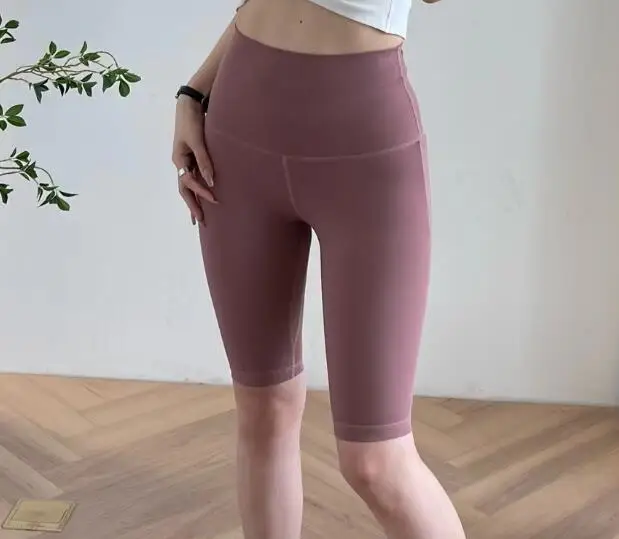 Женские брюки для фитнеса и бега с высокой талией, летняя одежда для тренировок и спортзала