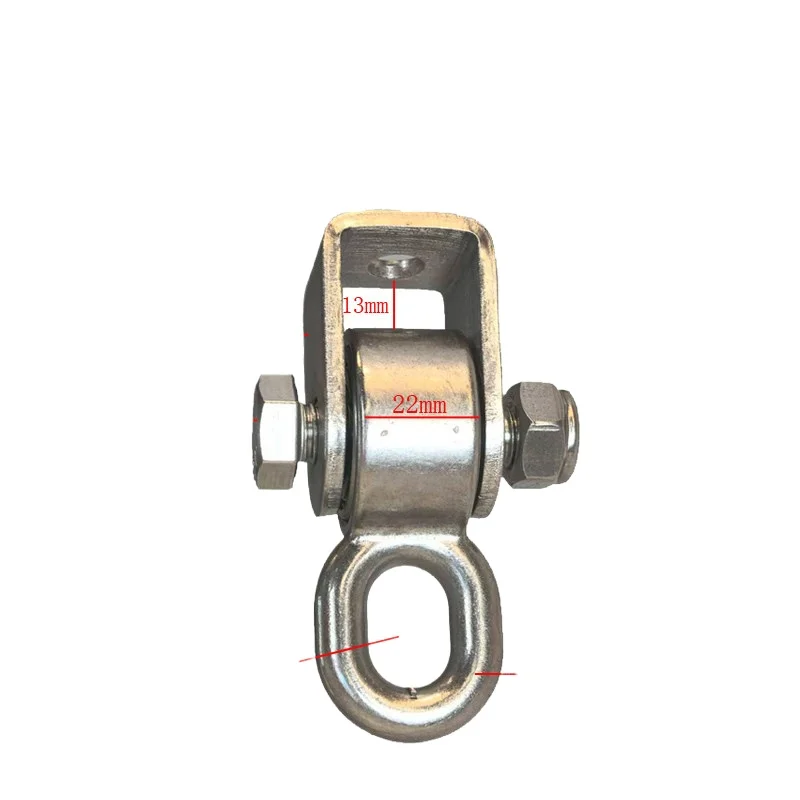 304 stainless steel swing buckle bearing swing accessories lug outdoor hook expansion bolt ring welding hook