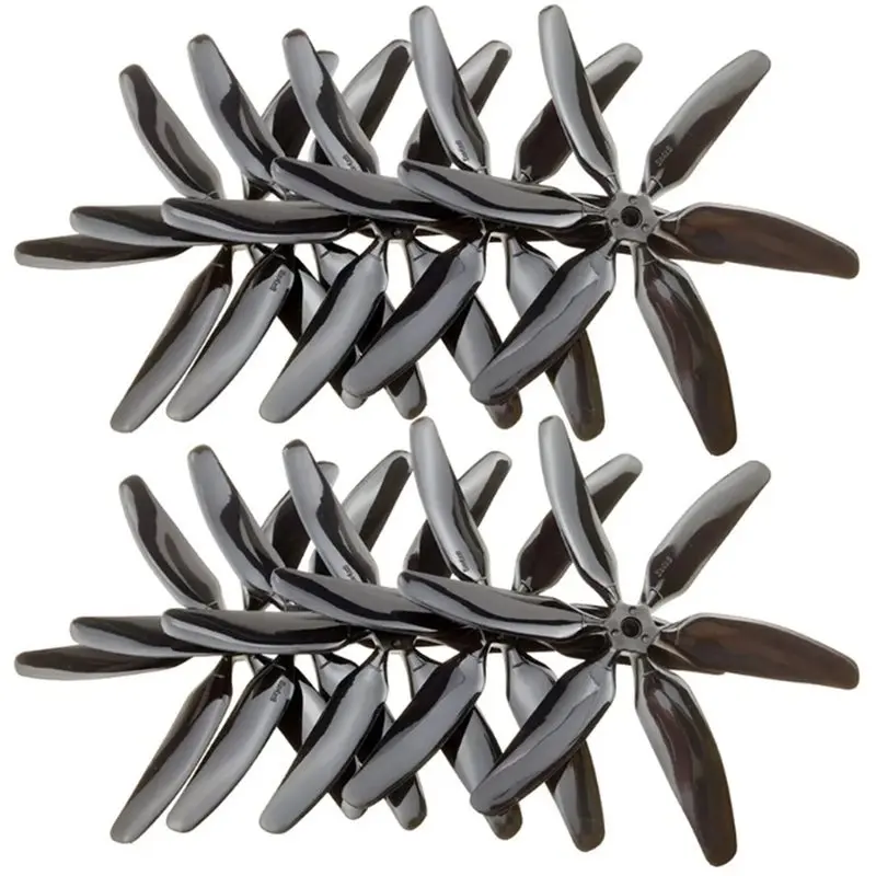 A98T For FPV Quadcopter Racing Drone 5X4x6 6-Blade 5 Inch CW CCW Propellers Blade 5 Pair/Lot 504060