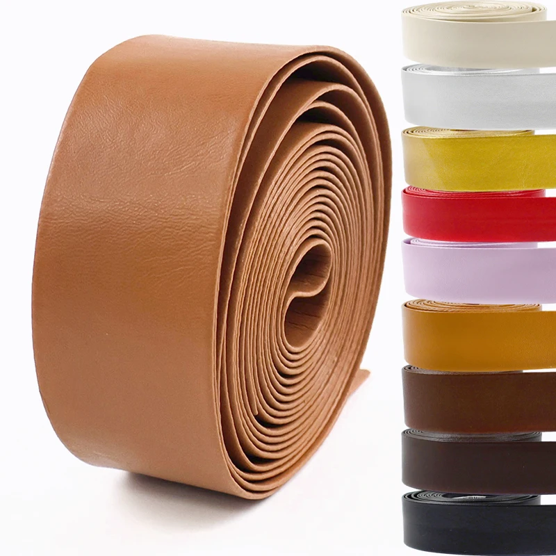 

5M 5-30mm Sewing PU Leather Cord Bag Strap Belt Decoration Webbing Tape Handbag Backpack Rope DIY Replacement Accessories