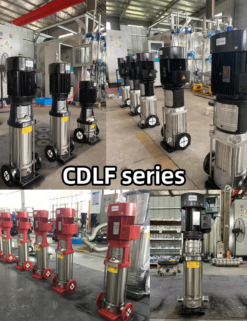 High Pressure Stainless Water Pumps Cdlf Vertical Pump for Commercial Liquid Systems