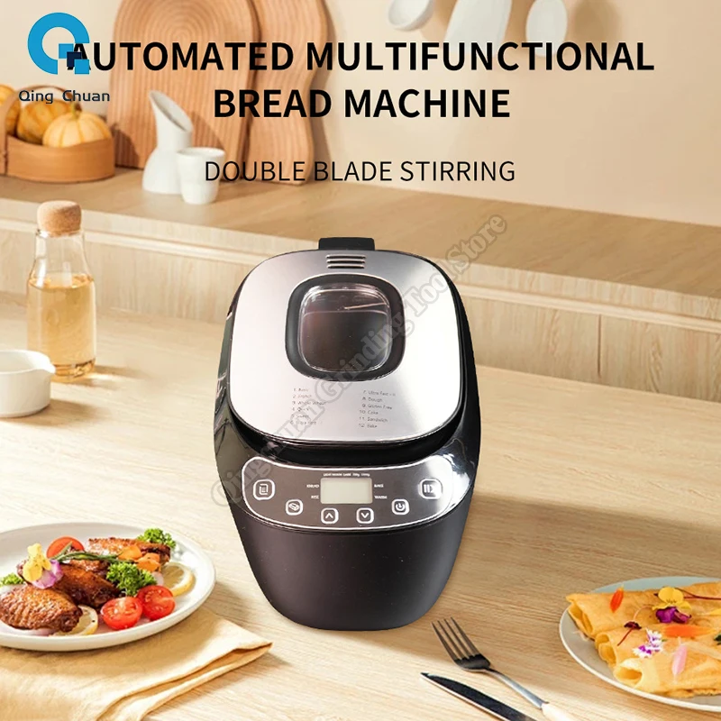 Multi Functional Fully Automatic Bread Baking And Cake Machine Breakfast Fermentation Household Bread Machine