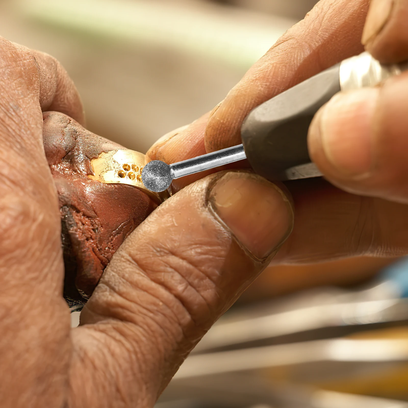 

1 Set Grinding File Set For Metal Stone Ceramic Marble Jewelry Engraving Rotary Tool Burr Die Attachments Drill Bits Hardened