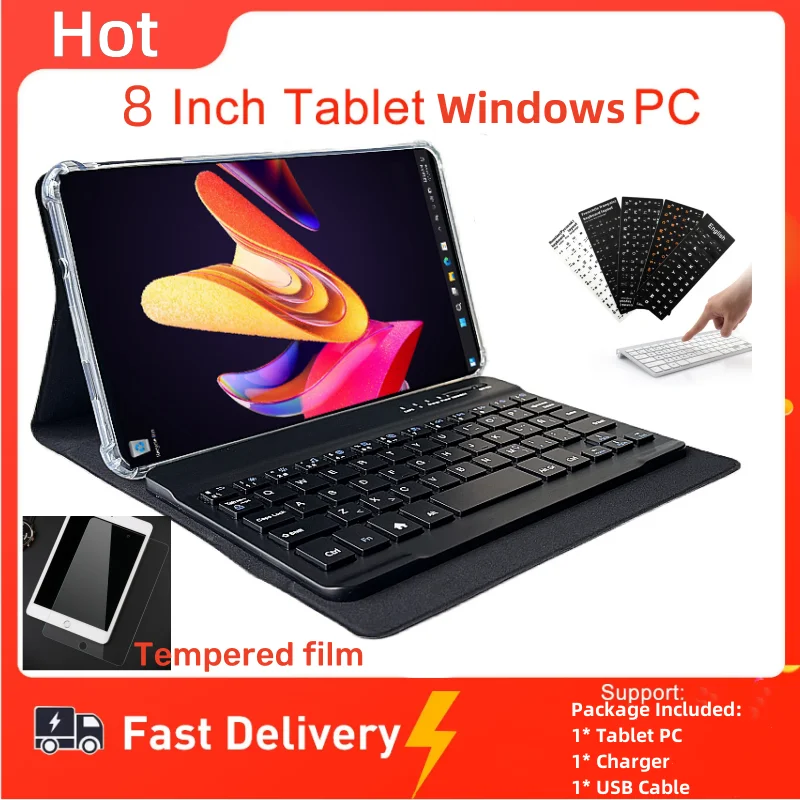 

8 INCH AR3 Windows 10 Tablet PC 8GB DDR3 RAM 128GB ROM X5-Z8300 CPU Dual Cameras WIFI Quad Core 64 Bit System