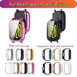 Suitable for Redmi Watch 5 Active tempered glass protective case TPU protective film Redmi Watch 5 Lite