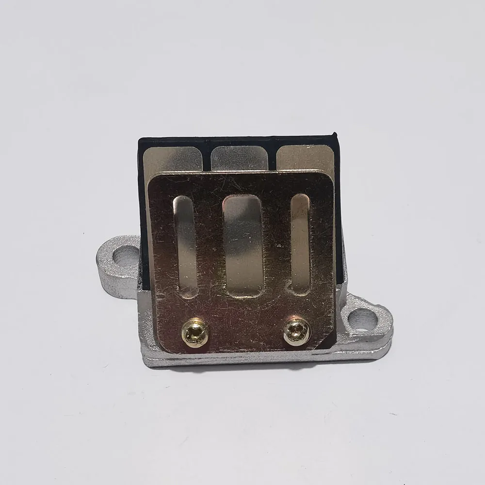 Reed Valve Block With Petals Membran Assy For Suzuki 50cc AG 50 AD AG SJ ZZ 50 60 2 Stroke Moped Scooter Valves Motorcycle