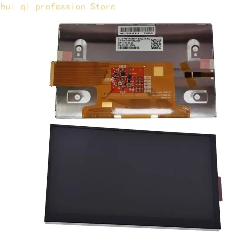 Hochauflösender 7-Zoll-Armaturenbrettmonitor mit Touch-Steuerung für Autos, einfacher Installationsprozess TM070RDZ38 H8WE – Detail 7