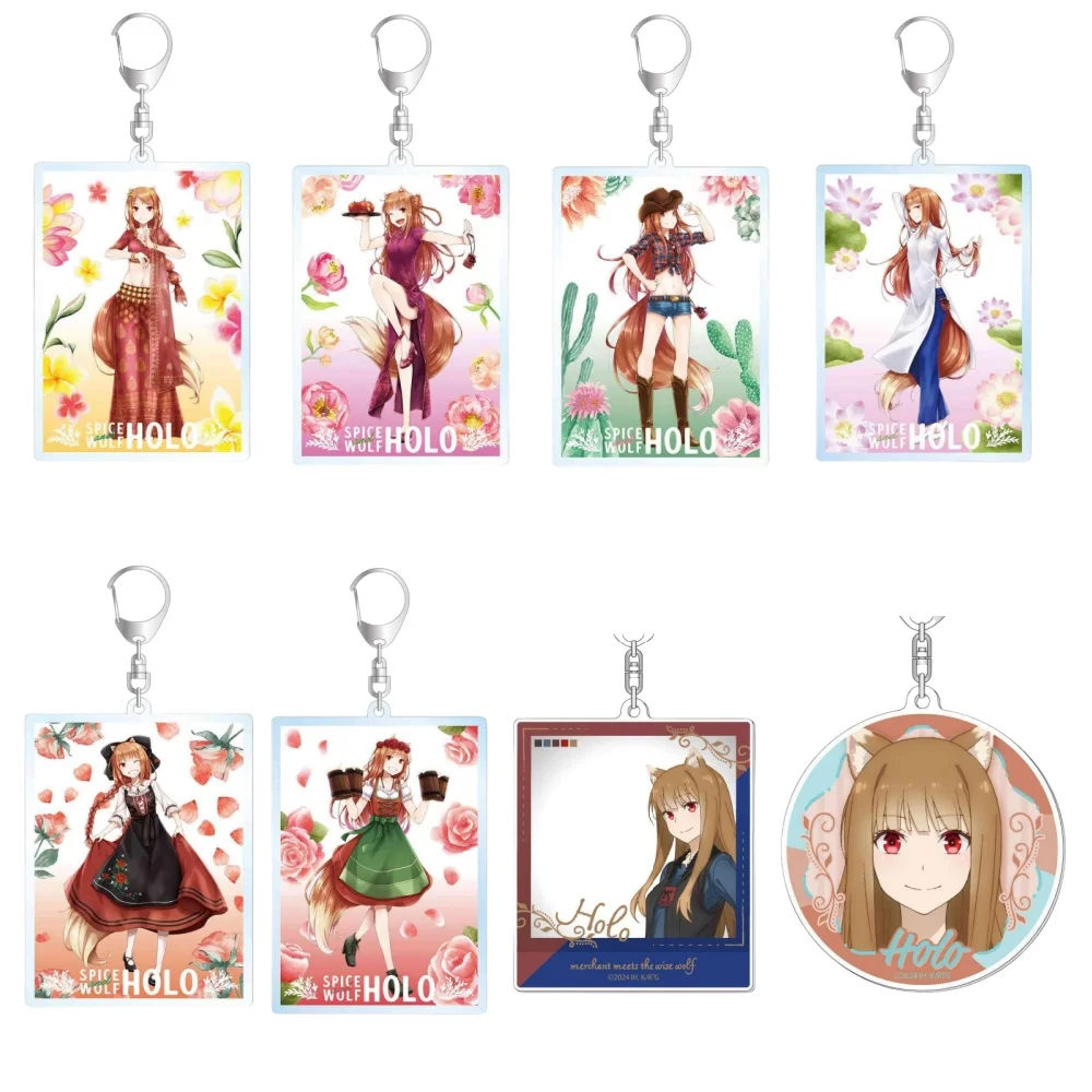 Spice and Wolf merchant meets the wise wolf Acrylic Key Ring Holo (Maid) (Anime Toy)About Pendant for Gift anime accesorios auto