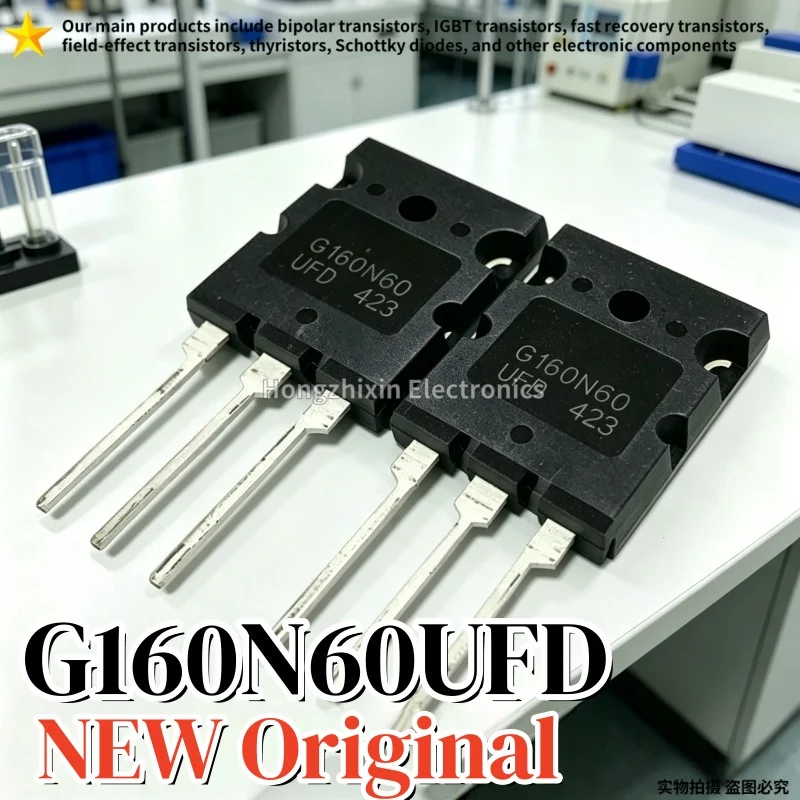 5-10PCS Original G160N60UFD TO-264 G160N60 160N60 160N60UFD 160A 600V High Power IGBT Tubes for Welding Machines