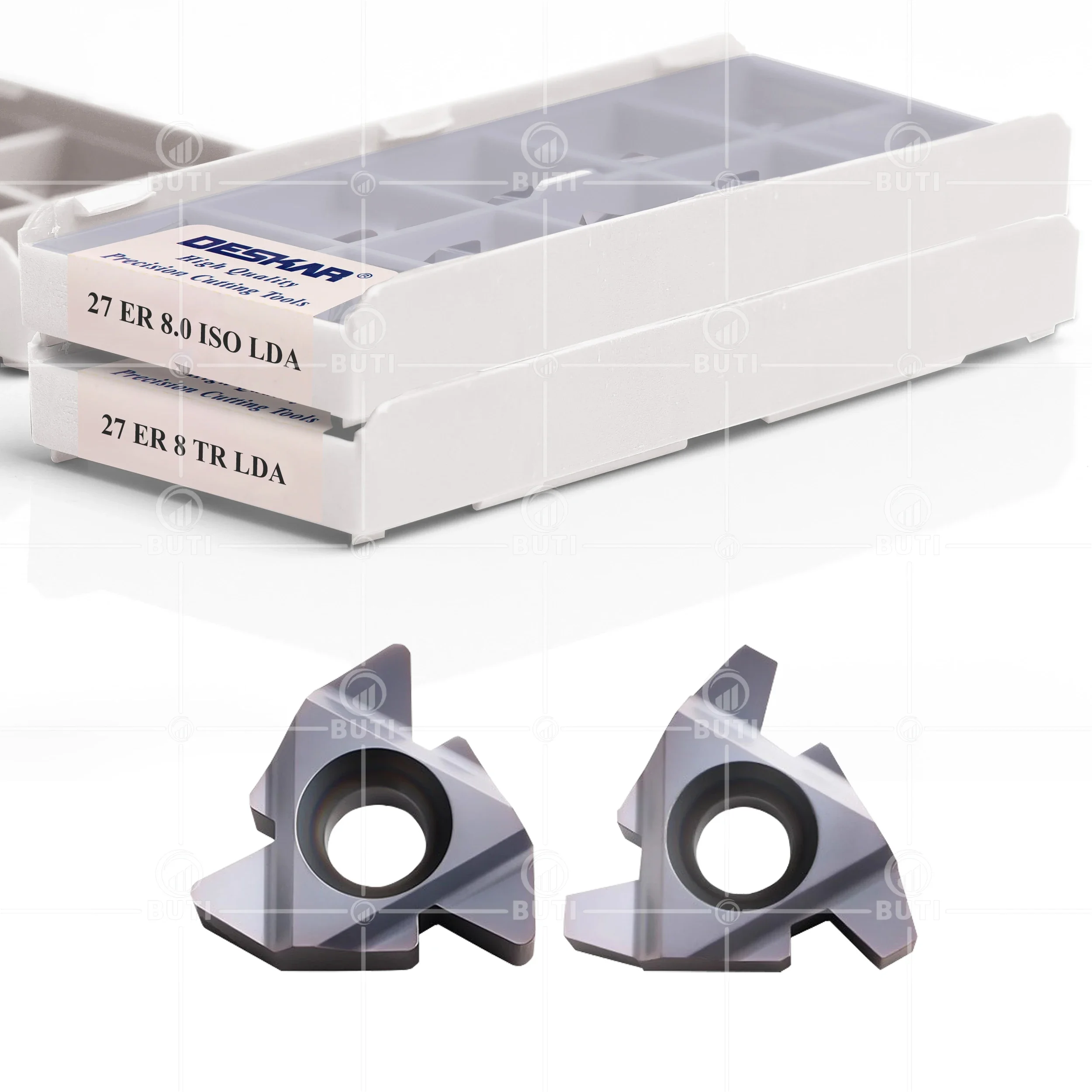 DESKAR 100% originale 27ER 8.0ISO LDA 27ER 8TR LDA Tornio a controllo numerico Utensile per filettatura Utensili da taglio Lame filettate Materiale