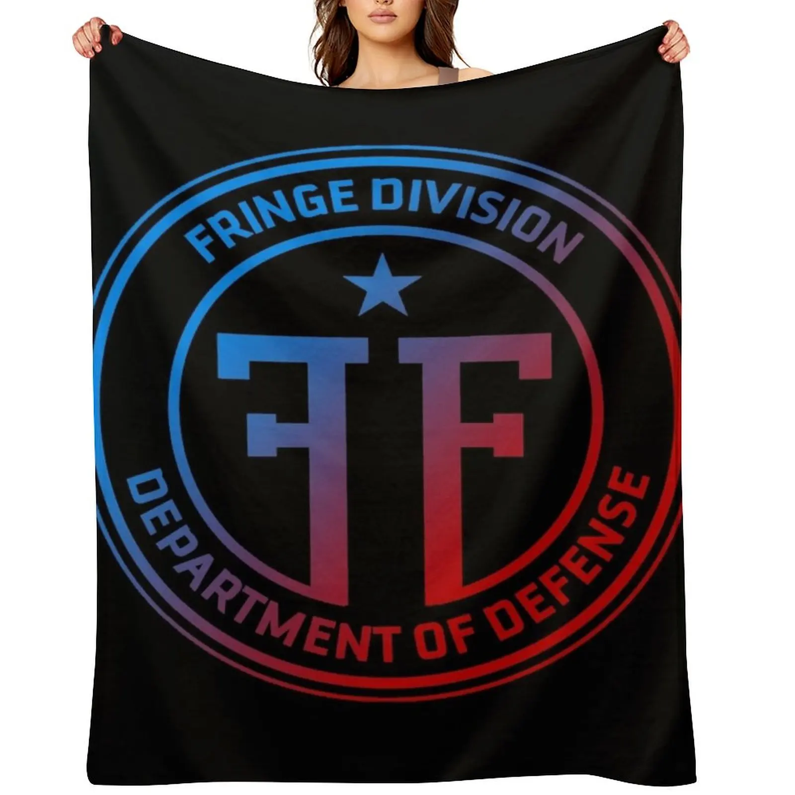 

Fringe Division symbol double universe color Throw Blanket Baby christmas gifts Furrys Thermals For Travel Blankets
