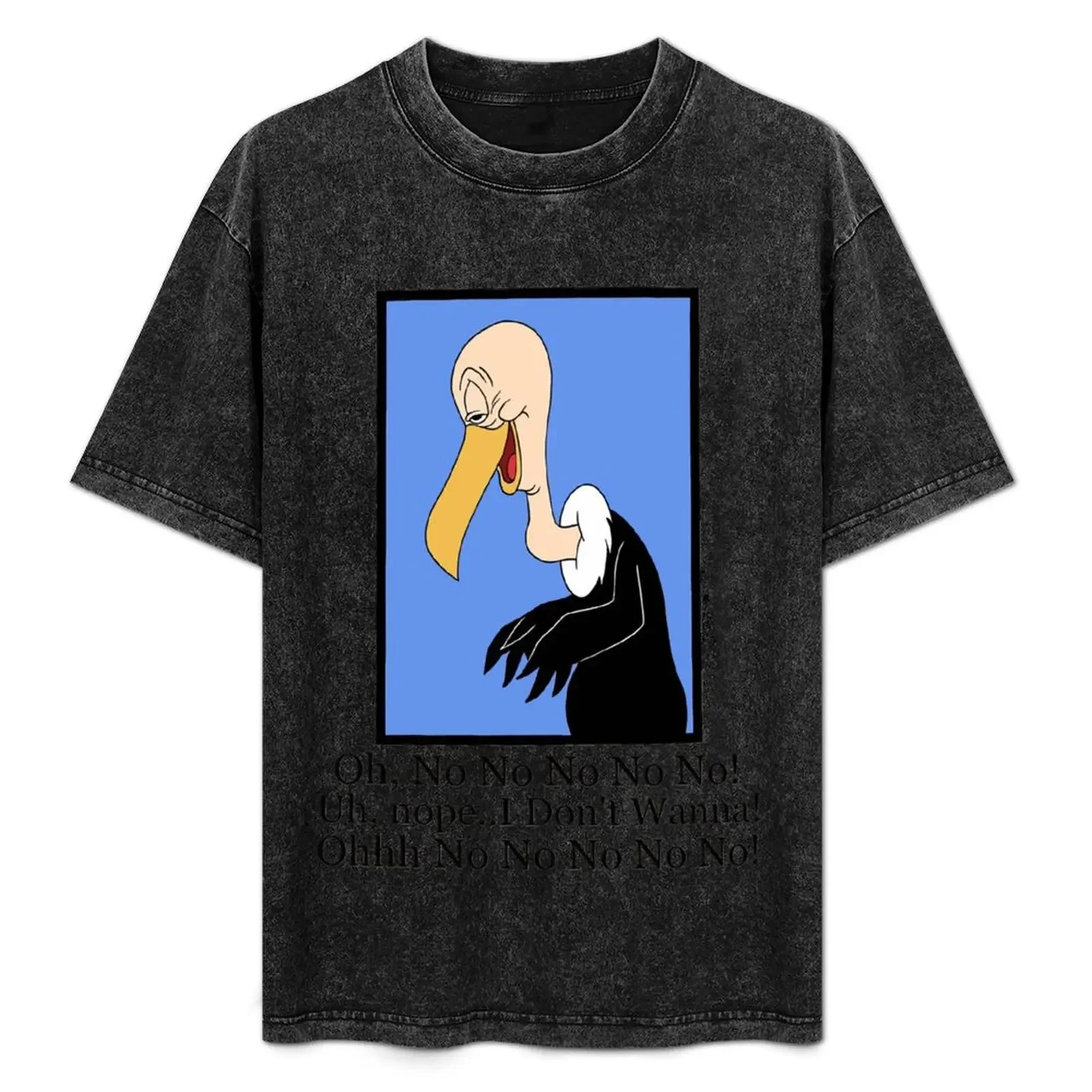 

Beaky Buzzard Cartoon No No Essential T-Shirt Utility Casual Work T-Shirt
