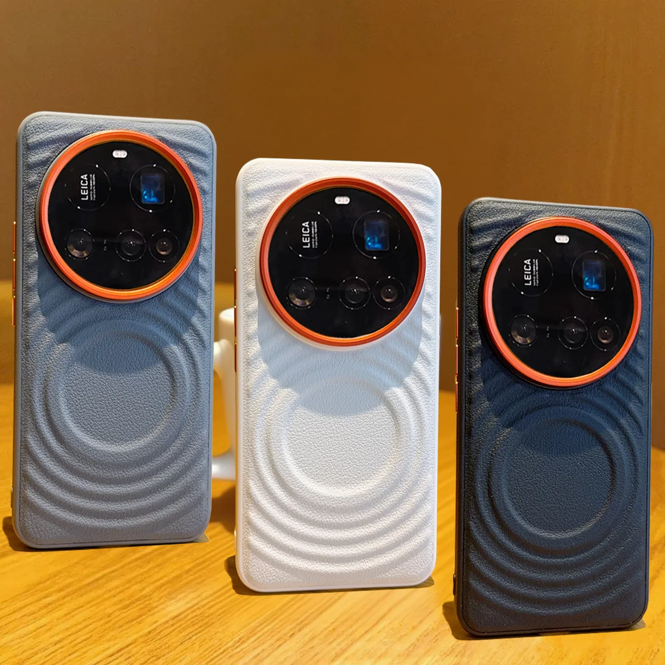 

Магнитный чехол для телефона Ripple для Xiaomi MI 15 Ultra 14 Ultra 15S Pro 14 Pro Magsafe с беспроводной зарядкой, противоударный чехол из искусственной кожи
