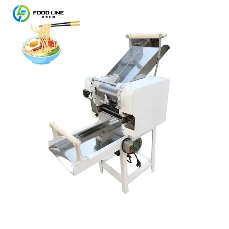 Automatic Fine Round Noodle Rolling Machine Food Processing Noodle Making Equipment