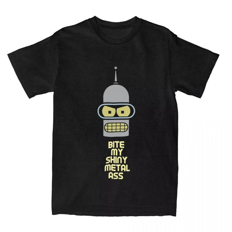 Sommer-Top Schwarzes T-Shirt Lässiges Bender T-Shirt Herren Kurzarm-T-Shirt