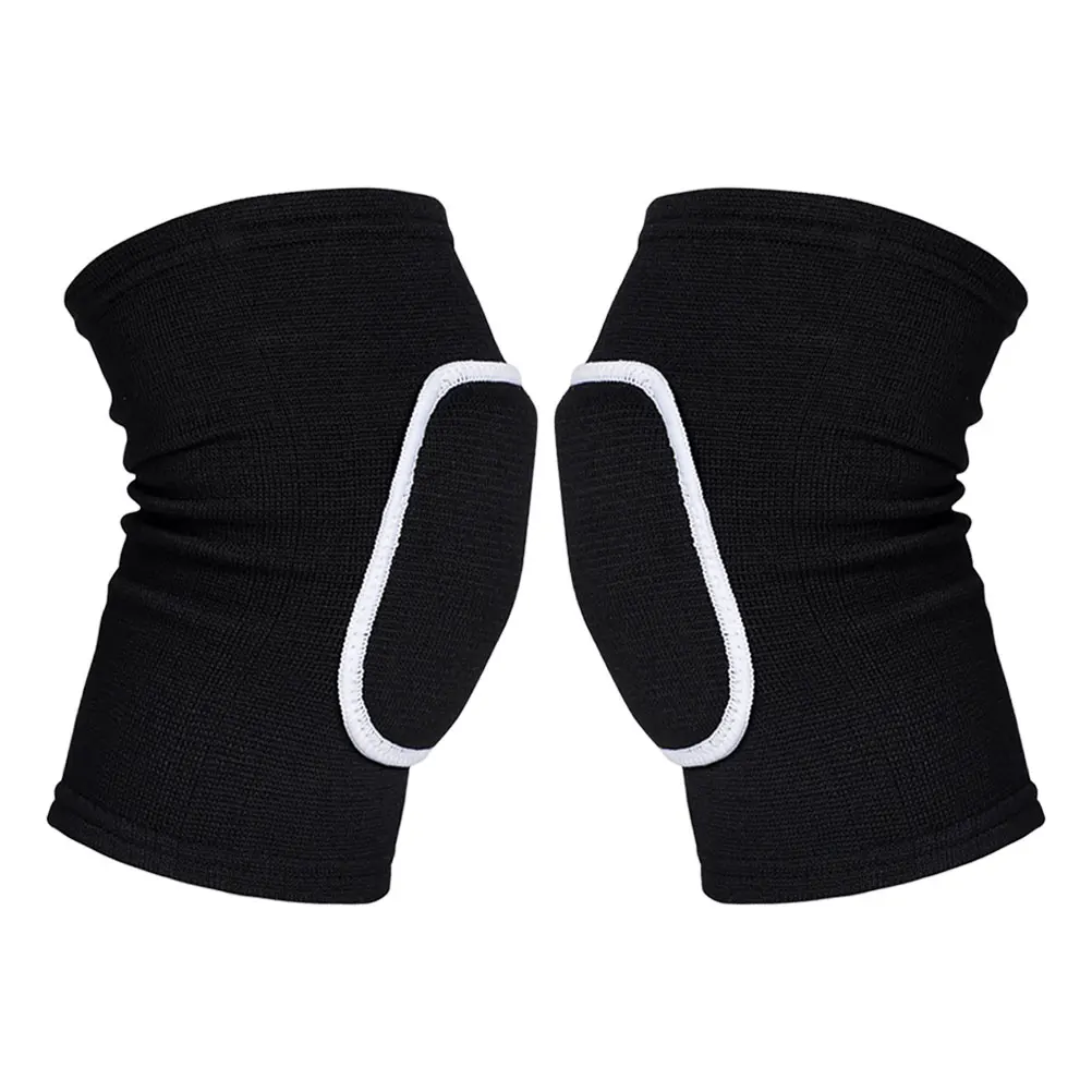 

1 Pair Thickened Warm Knee Pads Breathable Anti-Slip For Volleyball Basketball Soccer Yoga Running Hiking Cycling Dance Workout