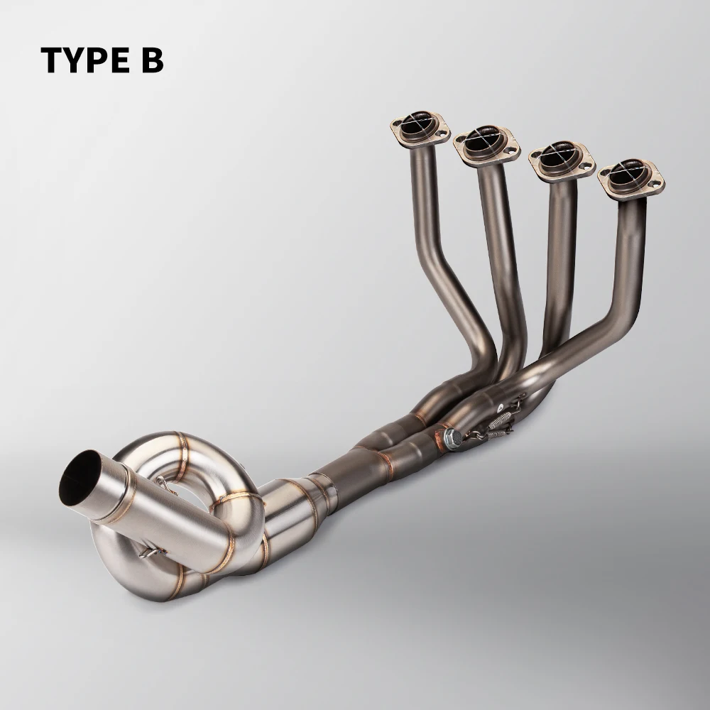 For Z750 Z800 Exhaust Full Systmes Motorcycle Muffler Front Mid Pipe Modified Racing Slip on Stainless Steel Tube 51mm image 3
