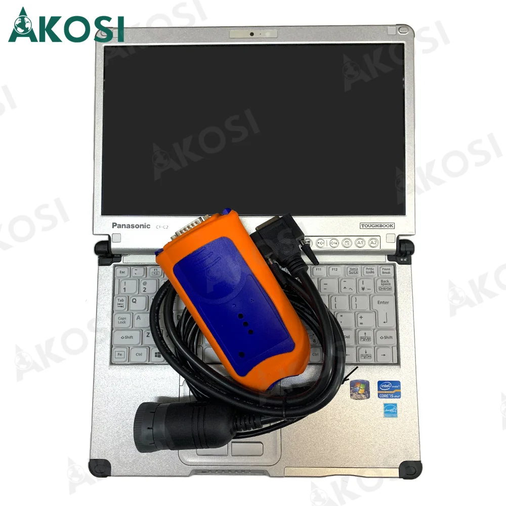 

V5.3 AG CF Agricultural tractor John deere EDL V2 Advisor Diagnostic kit Construction Equipment truck Diagnostic tool +CFC2 PC