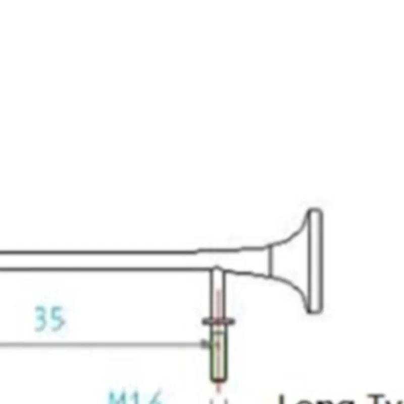 

LESU 1/14 RC Model Car Accessories Metal Horn Whistle for Tamiyay 3363 Tractor Truck Remote Control Toys Model Th02244