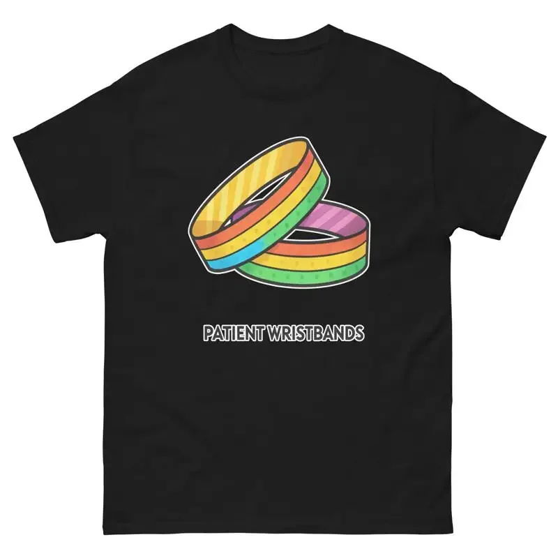 Patient Wristbands Hospital Health Medical Safety T Shirt