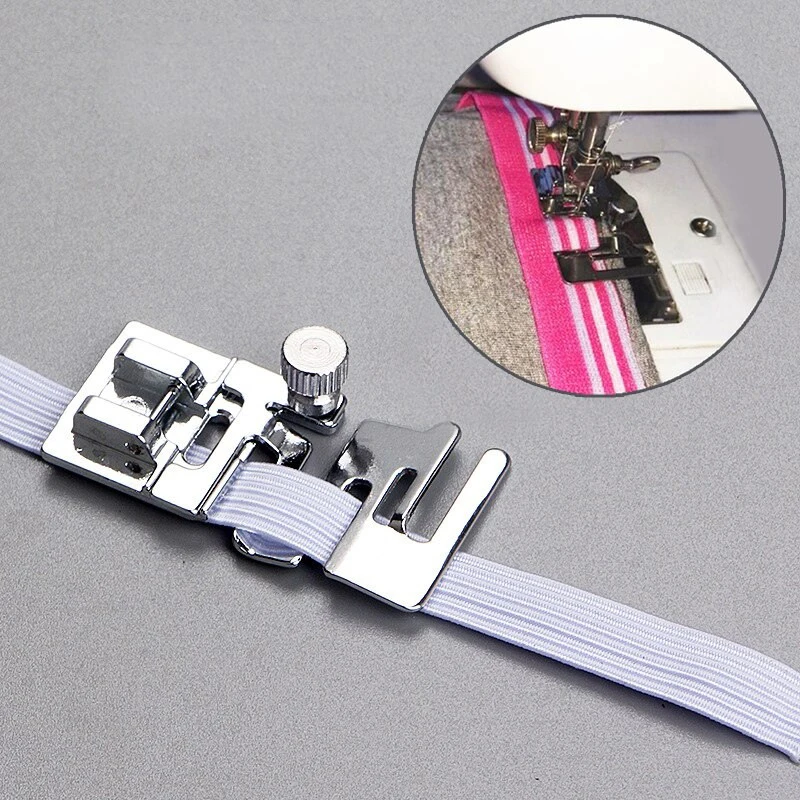 1PC DIY Sewing Foot Presser Foot Elastic Cord Band Fabric Stretch Feet Set For Domestic Sewing Machine Accessories-HMA5