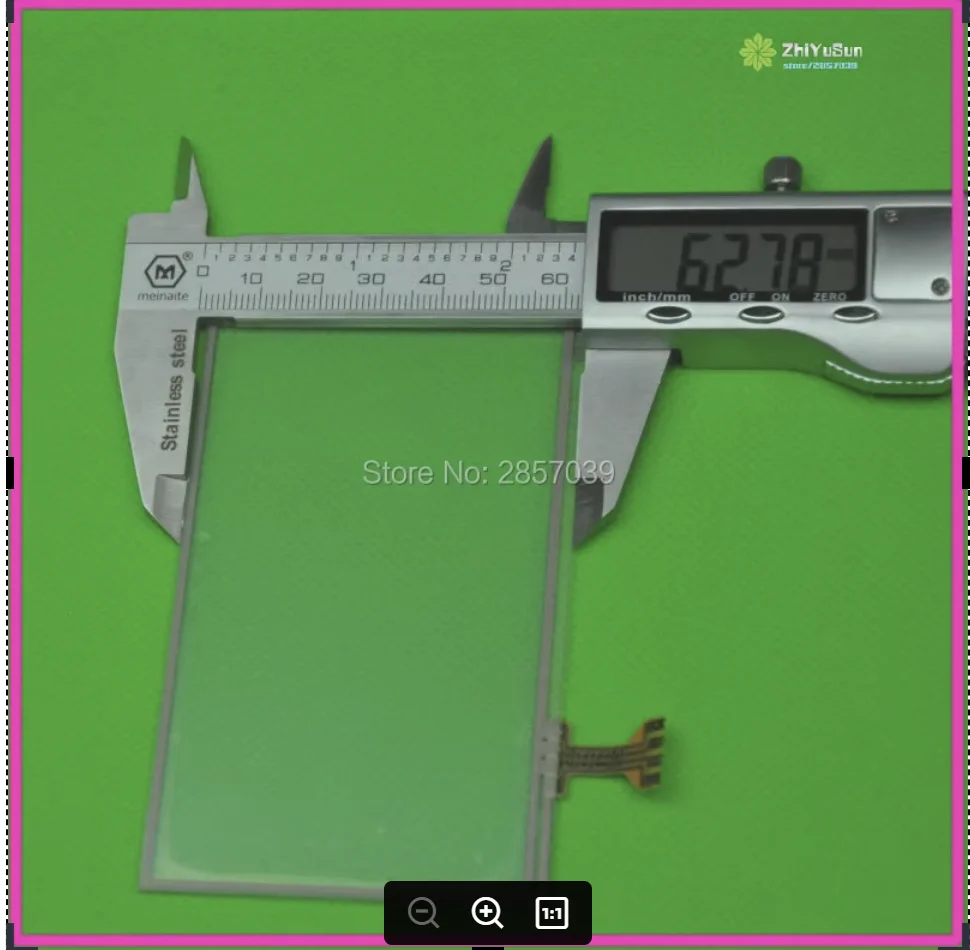 

4.3 inch 4 Wire Universal LCD Touch Screen Panel Digitizer Car GPS- 102mm*63mm 043144 on LQ043T1DH03 display