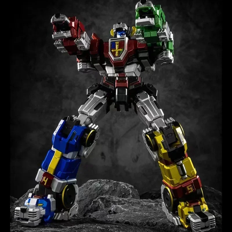 Disponibile! Lucky Cat Trasformazione MICRO COSMOS MC01 MC-01S MC01S Elvis Voltron Pittura in metallo Beast King Combiner Action Figure