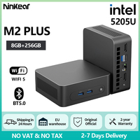 Ninkear M2 PLUS Mini PC Mini Computer Intel 5205U Up to 1.9GHz 8GB DDR4 256GB SSD Windows 11 Desktop Computer Mini Desktop PC