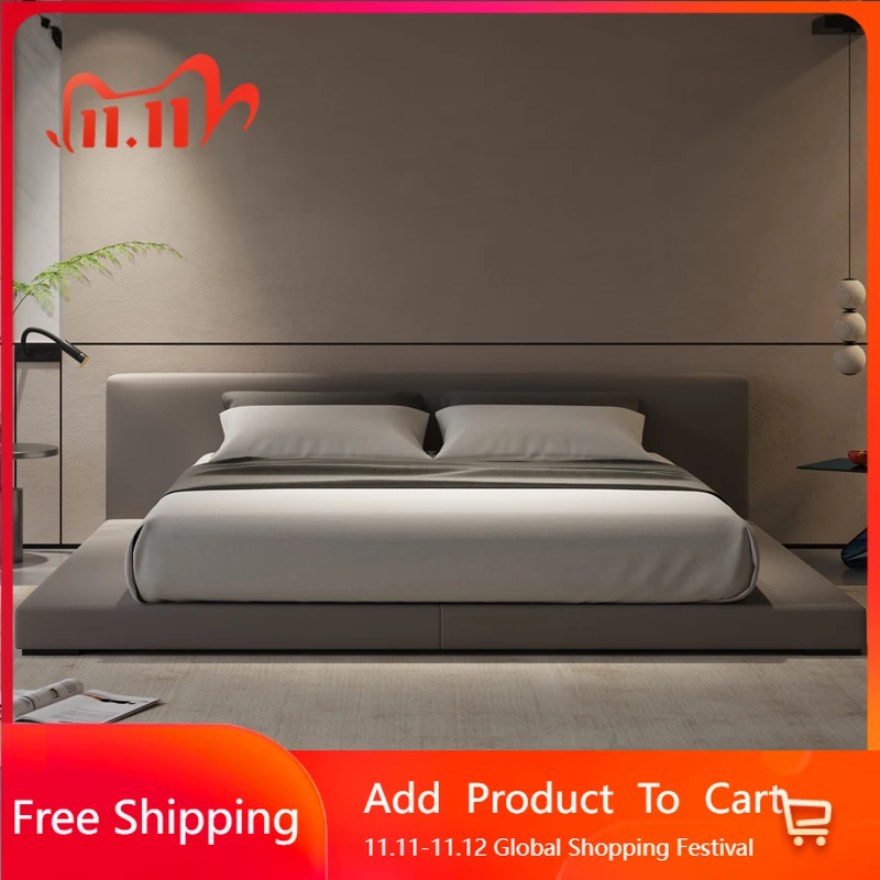 

Design Conbedfortable Bed Minimalist Fashionable Tatami Create Modern Bed Fashionable Nordic Home Cama De Casal Beds Furniture