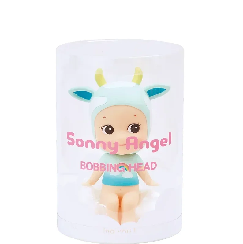 Sonny Angel Bobblehead Doll Cute Angel Cloud Style Anime Character Figure Celebrity Healing Car Ornament Kids Gift