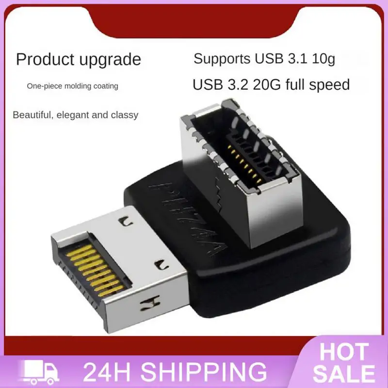 Przednia obudowa typu C z obudową Trwały materiał Proste zarządzanie kablami Interfejs USB3.1 typue Wygodny interfejs przedni