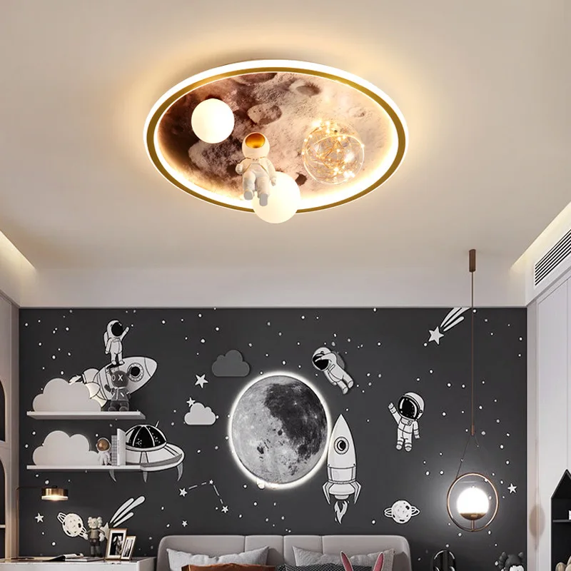 Plafonnier LED au design moderne, luminaire décoratif d'intérieur, idéal pour un salon, une salle à manger ou une chambre d'enfant