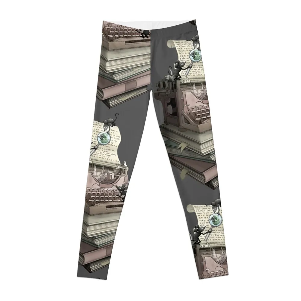 

Bookworm Leggings Women's trousers harem pants sports for Womens Leggings