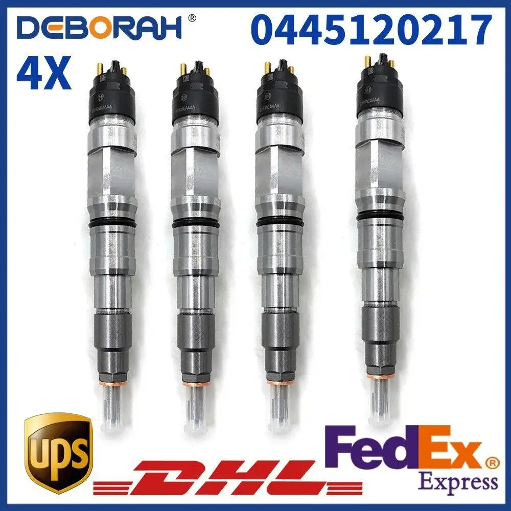 

4PCS 0445120217 Common Rail Diesel Fuel Injector 51101006126 Injector Nozzle For MAN