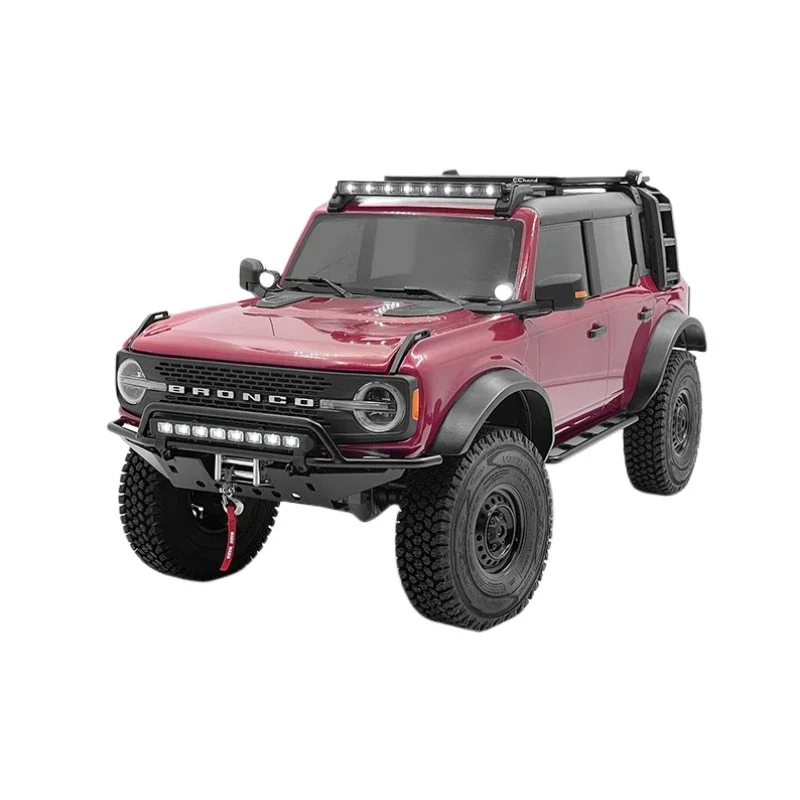 Przedni zderzak ze stopu dla Traxxas trx4 2021 ford bronco 1/10 gąsienica RC cześć zapasowa ciężarówki