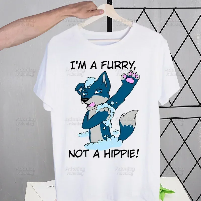Anatomy Of A Furry Wildlife Proud To Be Funny T Shirt Men Shirts Quality Summer Top Tshirts Short Sleeves Tees T-Shirt