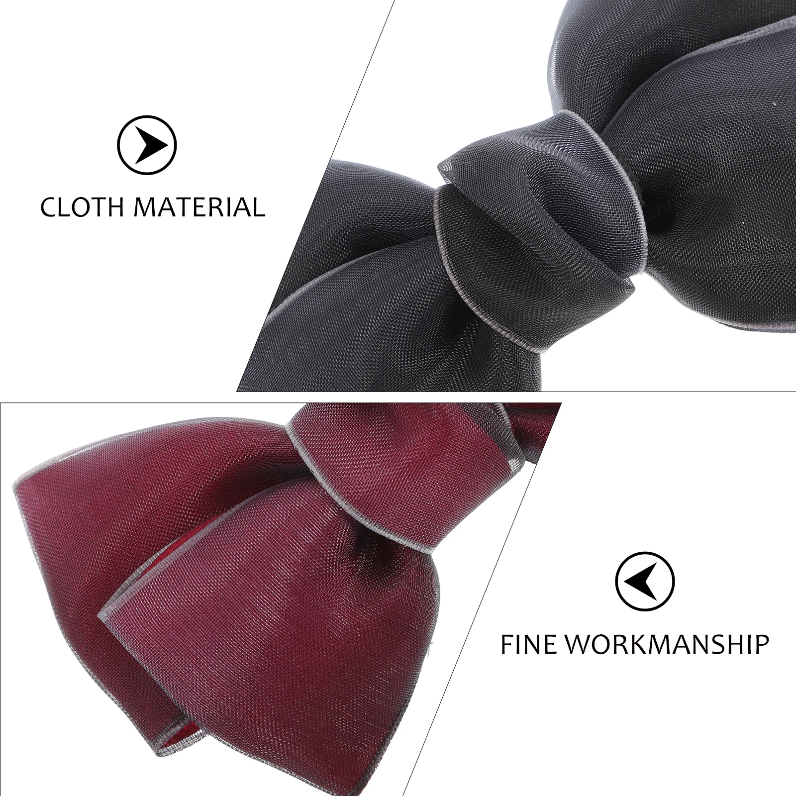 

4pcs Elegant Bowknot Shoe Charms Decorative Diy Accessories For Heels Flats Wedding Bridal Scarf Hat Clothing Shoe