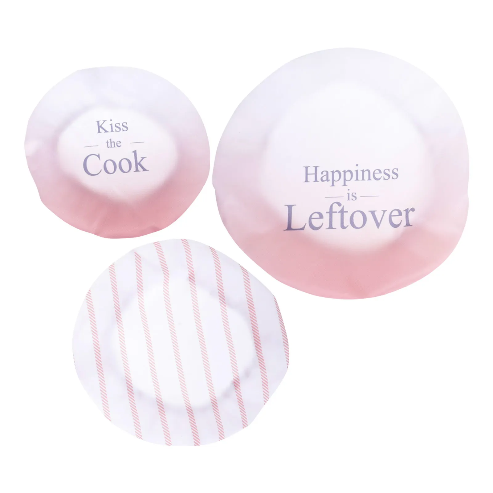 

Набор из 3 многоразовых эластичных тканевых крышек для мисок, пылезащитные, для сохранения свежести продуктов, для использования на кухне