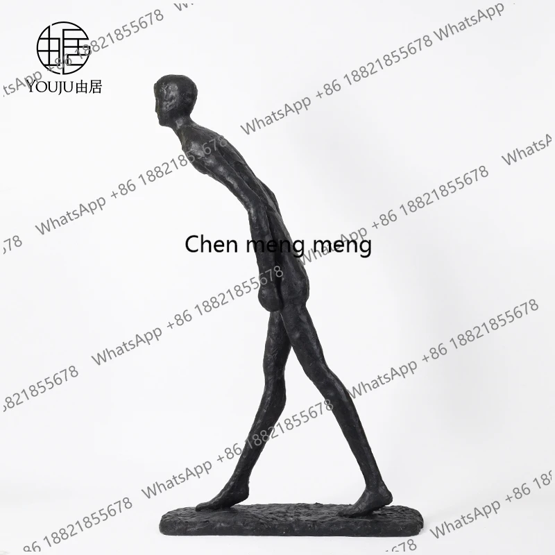 Exhibition hall,  large-scale abstract sculpture ornaments, hotel sales department corridor, entrance display cabinet decoration