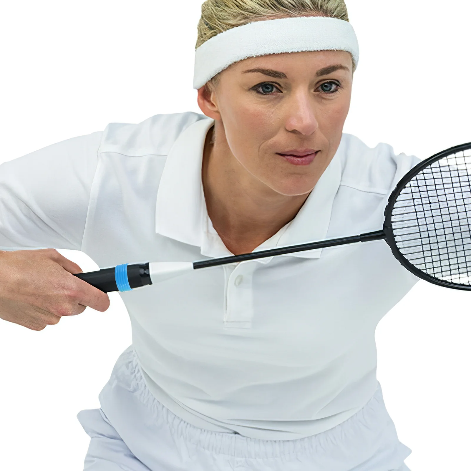 6 Stück Anti-Ringe für Schläger, Sport, Tennis, Badminton, Tischtennis, Pickleball, elastisch, wiederverwendbar, Silikon-Griffbänder, Schweiß