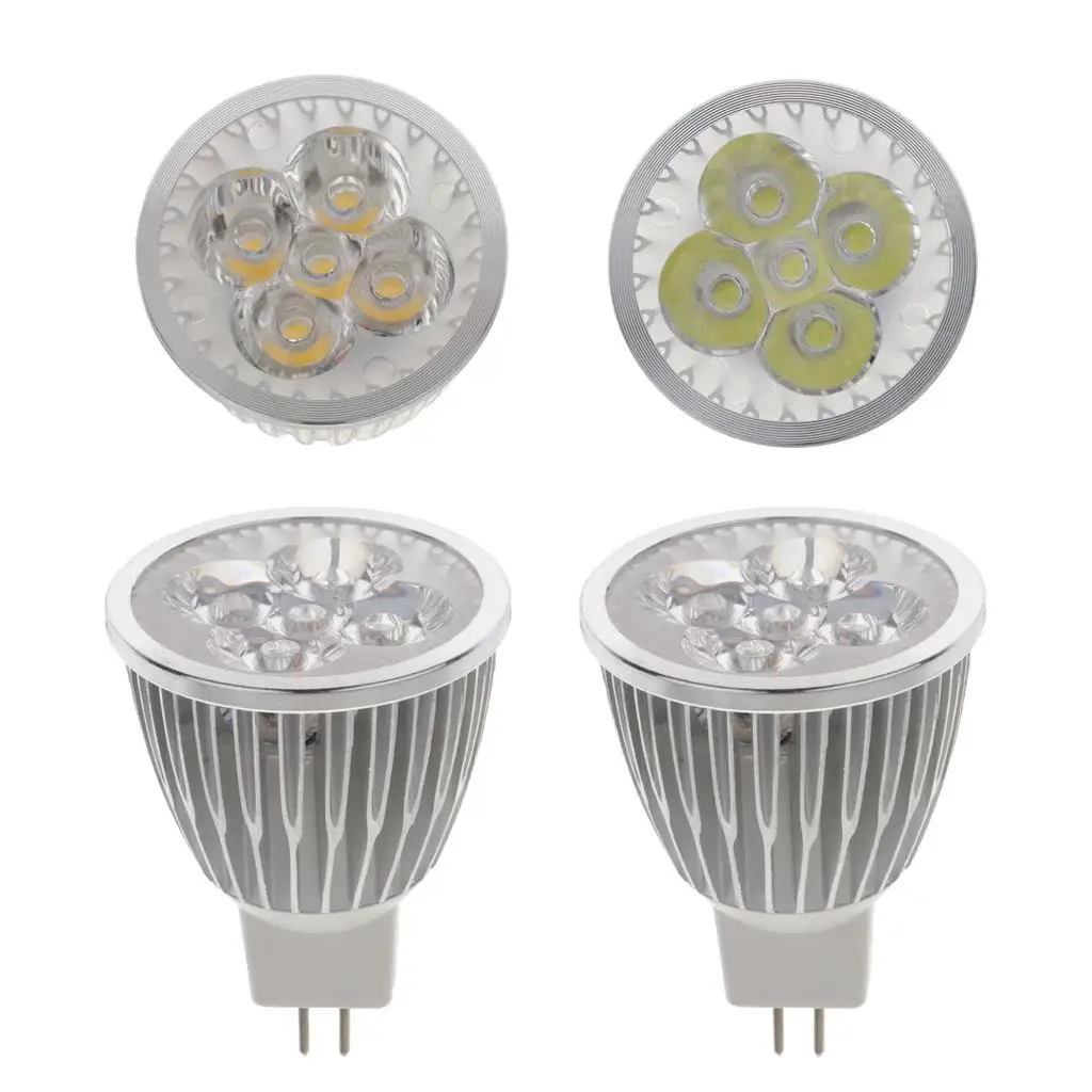MR16 Spotlight Bulb LED 12V Aluminum Energy Saving Lamp for Landscape Lighting Outdoor and Indoor