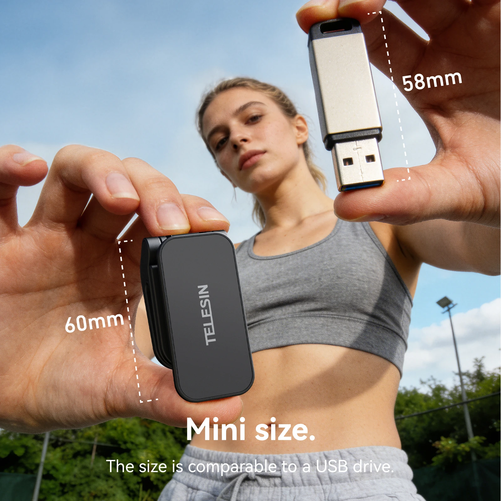 TELESIN Magnetyczny Uchwyt Szybkiego Montażu do Czapki/Kapelusza 240 °   Regulowany kąt ustawiania do akcesoriów kamery sportowej DJI OSMO Nano — zdjęcie produktu 6