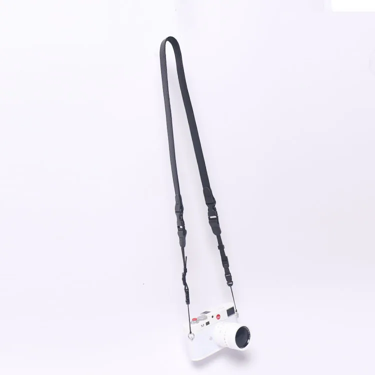 Black Mirrorless Digital Camera Shoulder Strap SLR Fashionable Simple Camera Strap