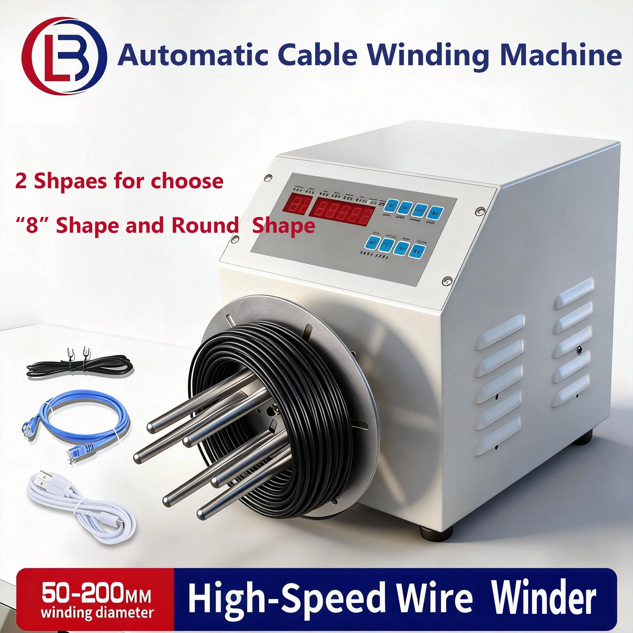 Automatic Winding Machine, Electric Wire Cable Winding Machine 120/400 ...