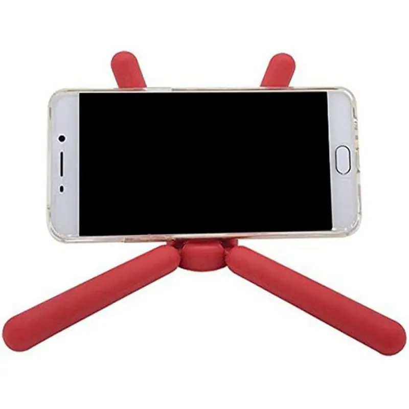 Y51A 3 Pack Foldable Silicone Trivet, Expandable Pot Holder for Hot Dishes, Non-Slip Heat Resistant, Red, 8.5x8.5in
